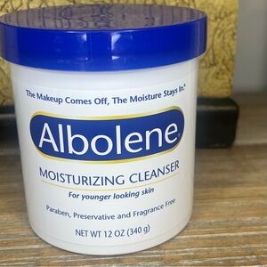 NEW Albolene Moisturizing Cleanser & Makeup Remover Balm Fragrance Free 12 oz